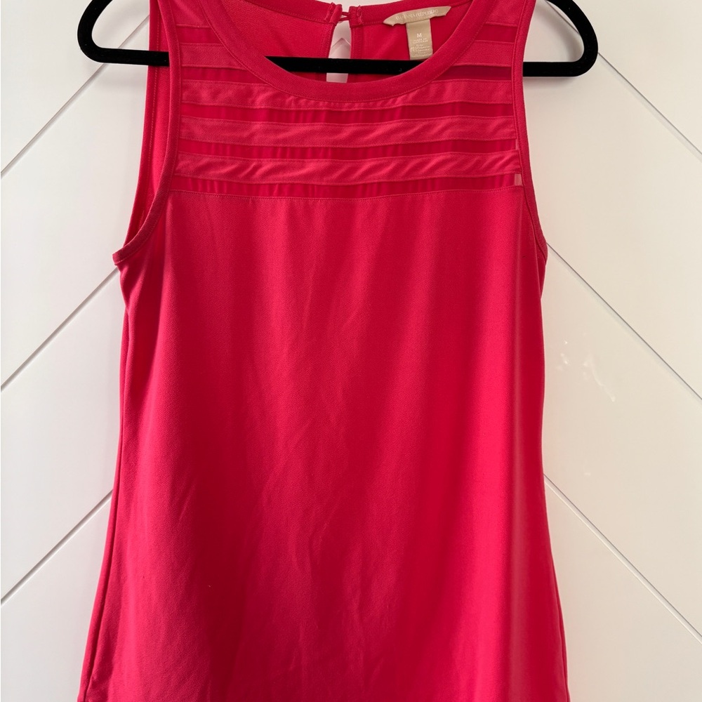 Banana Republic Vibrant Hot Pink Tank Top